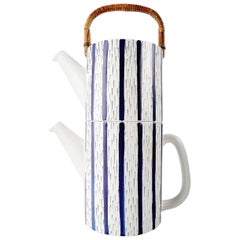 Retro Rare Two-Piece Teapot, Design Stig Lindberg, Gustavsberg