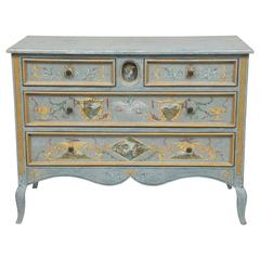 Commode with Hand-Painted Classical Motifs
