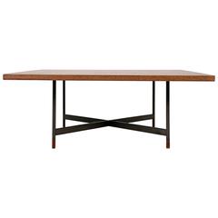 Rare Finn Juhl Coffee Table FJ-57 with Wenge Top