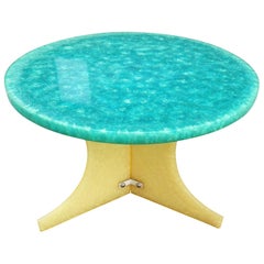 Vintage 1970 French Resin Table