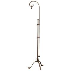 Wrought Iron Floor Lamp by Daniel Yelin