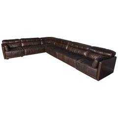 Impressive Leather Modular Sofa