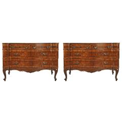 Louis XIV Pair of Commodes