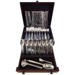 Sphinx by Robbe and Berking Sterling Silver Flatware Set Service 53 Pcs New