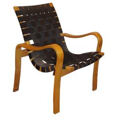 Bruno Mathsson Style Bentwood Recliner