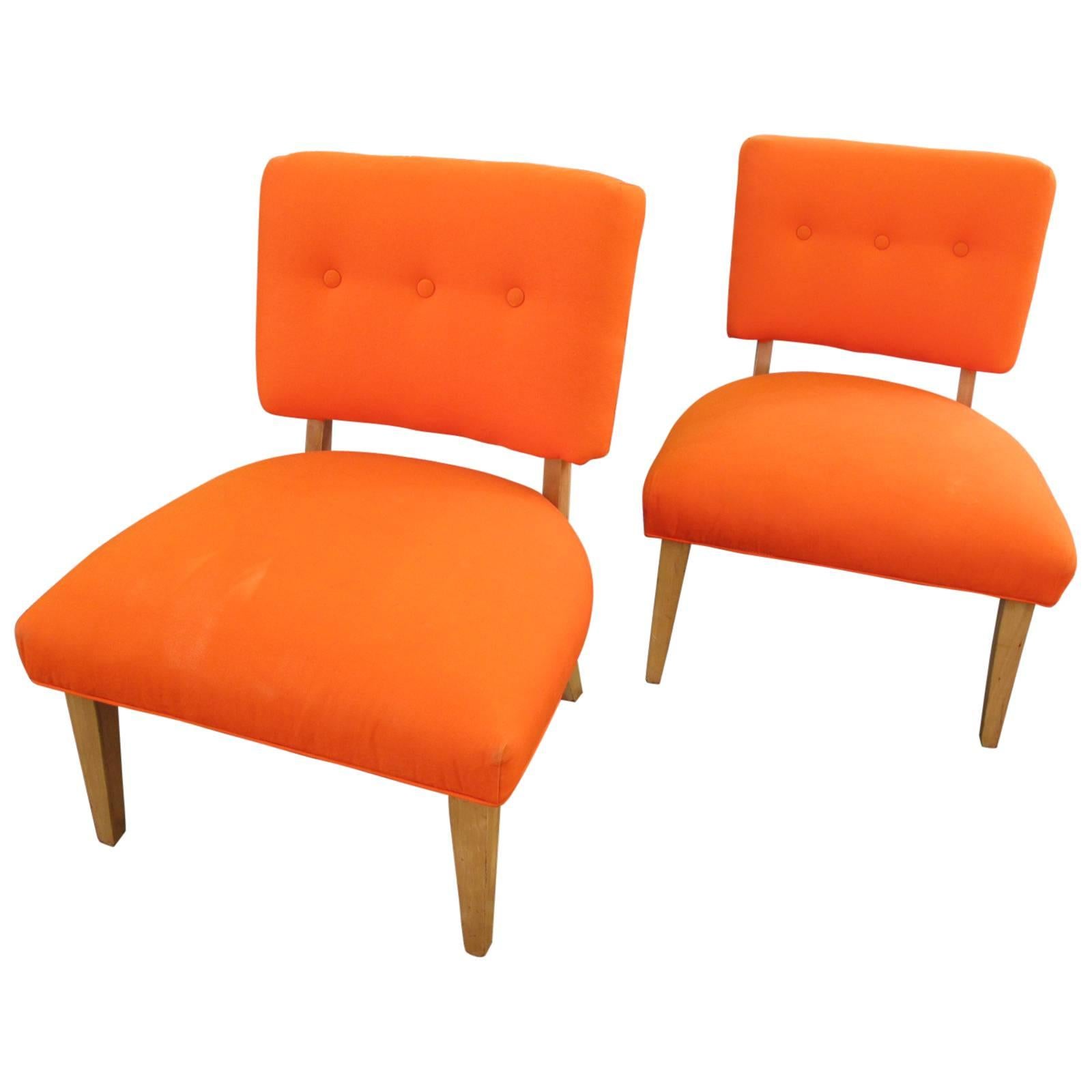 1950s American Slipper Chairs