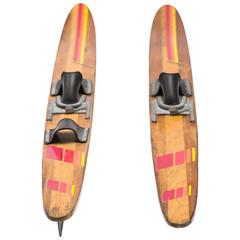 Vintage 1950s Waterskis of World Champion Dick Pope Jr. 11