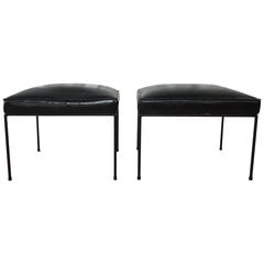 Pair of Paul McCobb Planner Group “All ‘Round Square” Stools for Winchendon