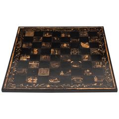 Antique Chinese Chess Board