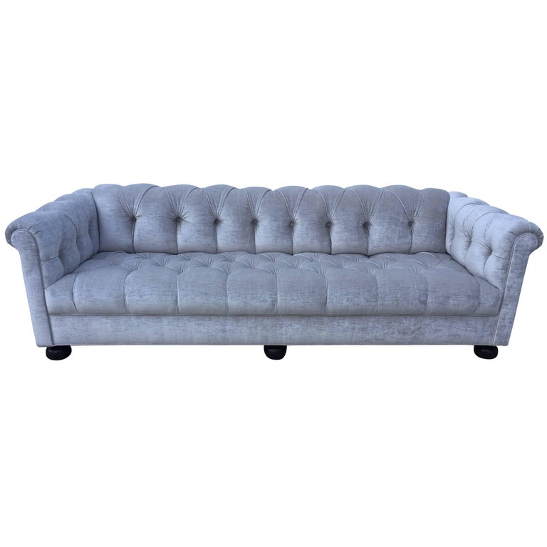 Chesterfield Custom Sofa Sally Sirkin Lewis For Sale at 1stDibs