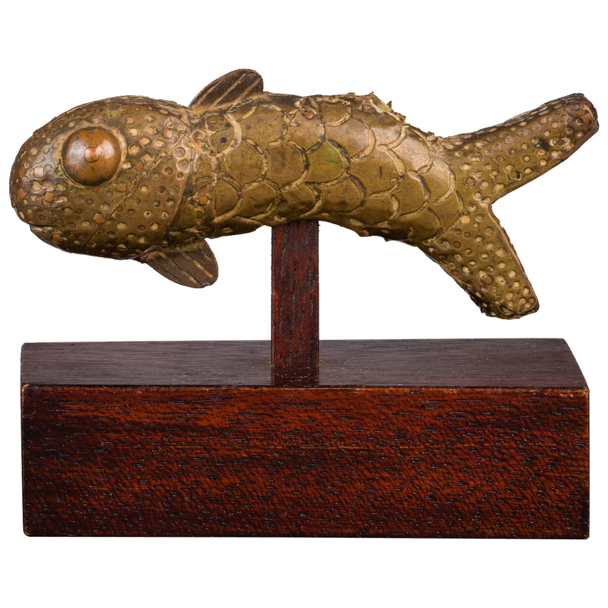 19th Century Tribal Dahomey Fish Figurine