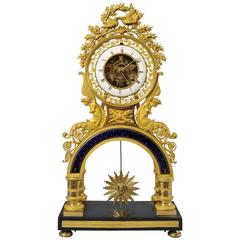 Louis XVI Table Clock