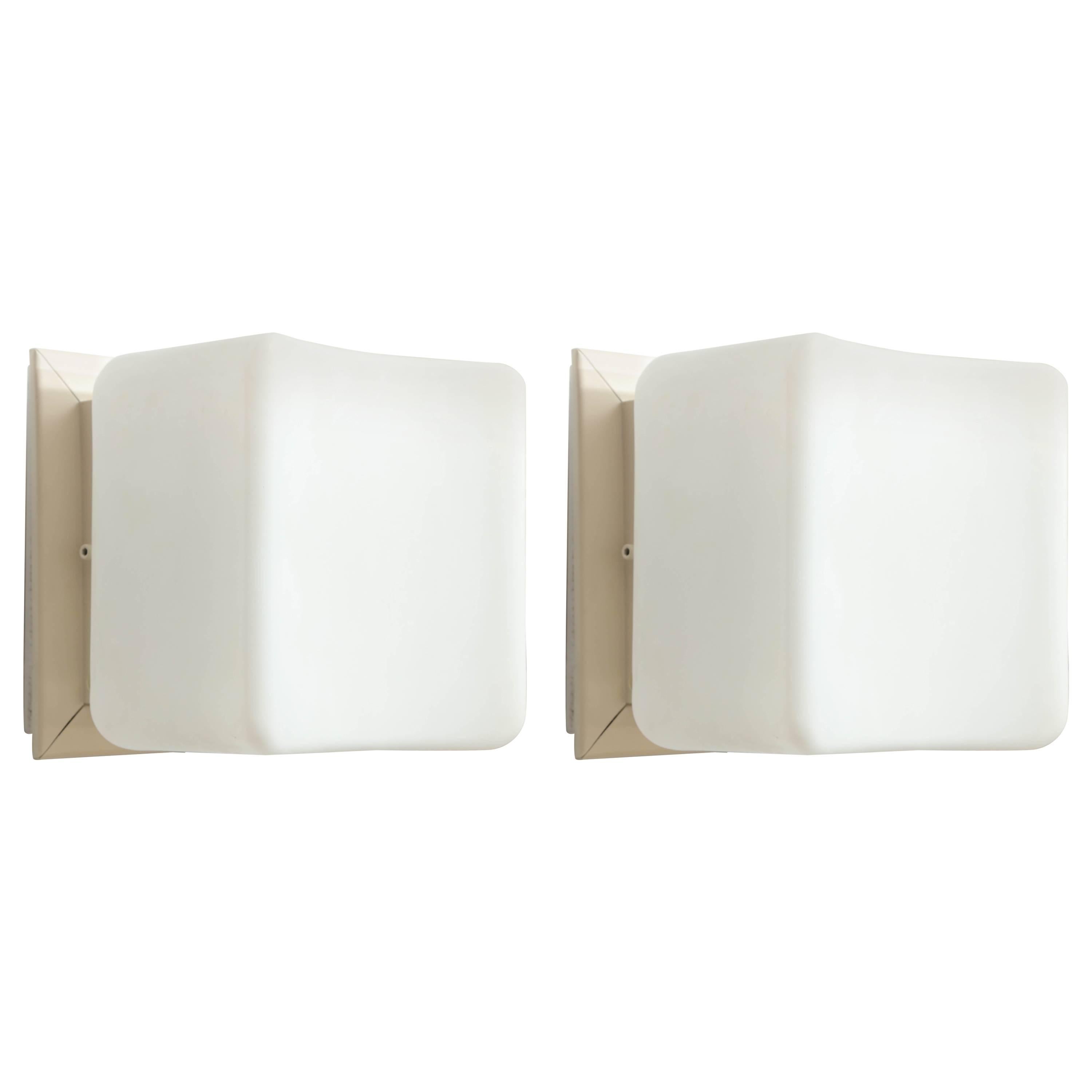 Pair of Veca Sconces Made in Milan