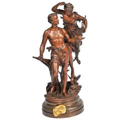 Rancoulet Bronze Entitled ' La Recompense' 1