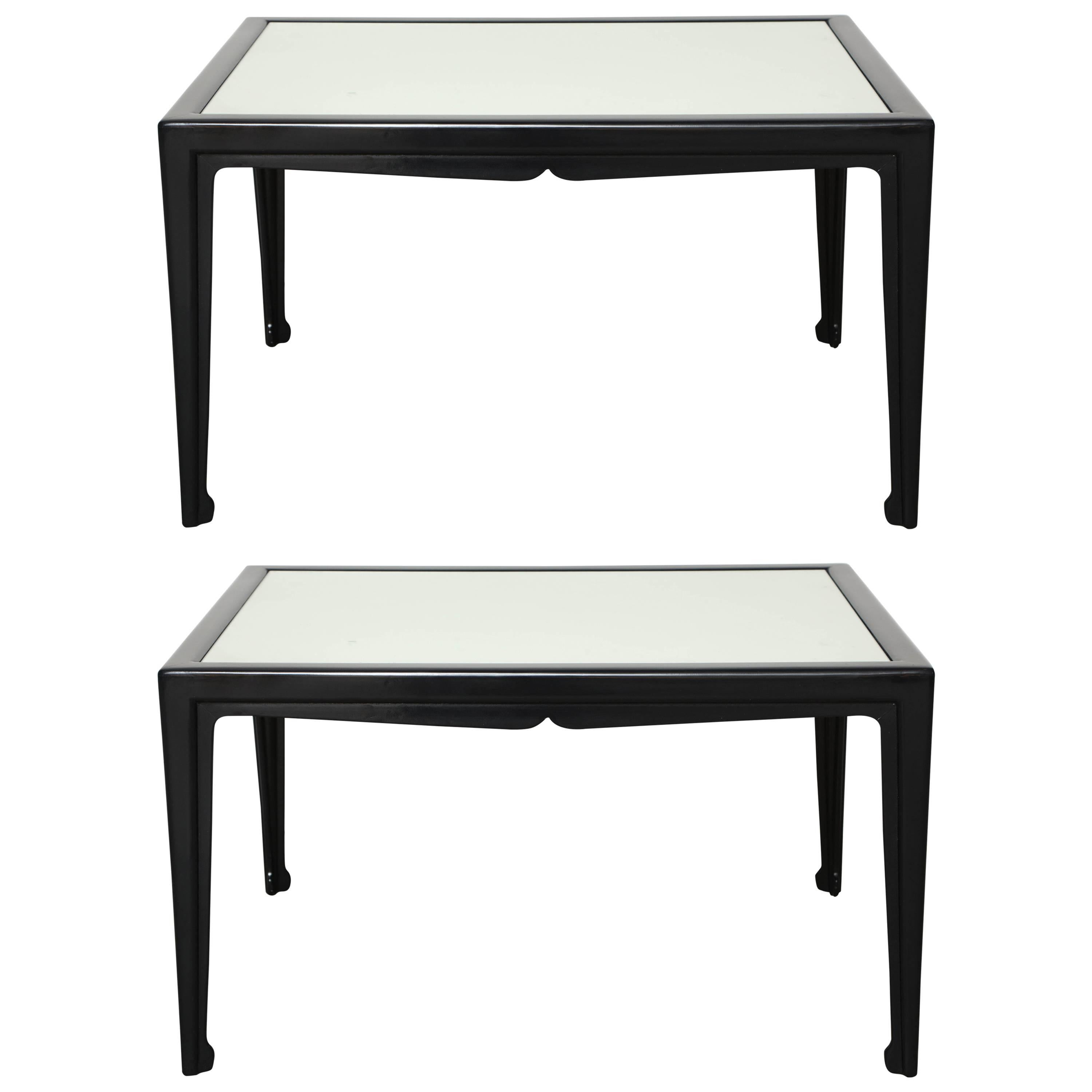 Pair of Chinese Modern Side Tables