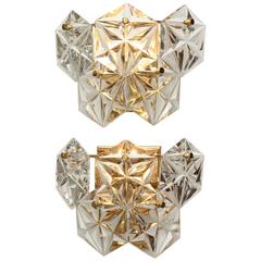 Kinkeldey Faceted Crystal Sconces 4