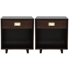 Harvey Probber Walnut Nightstands 8