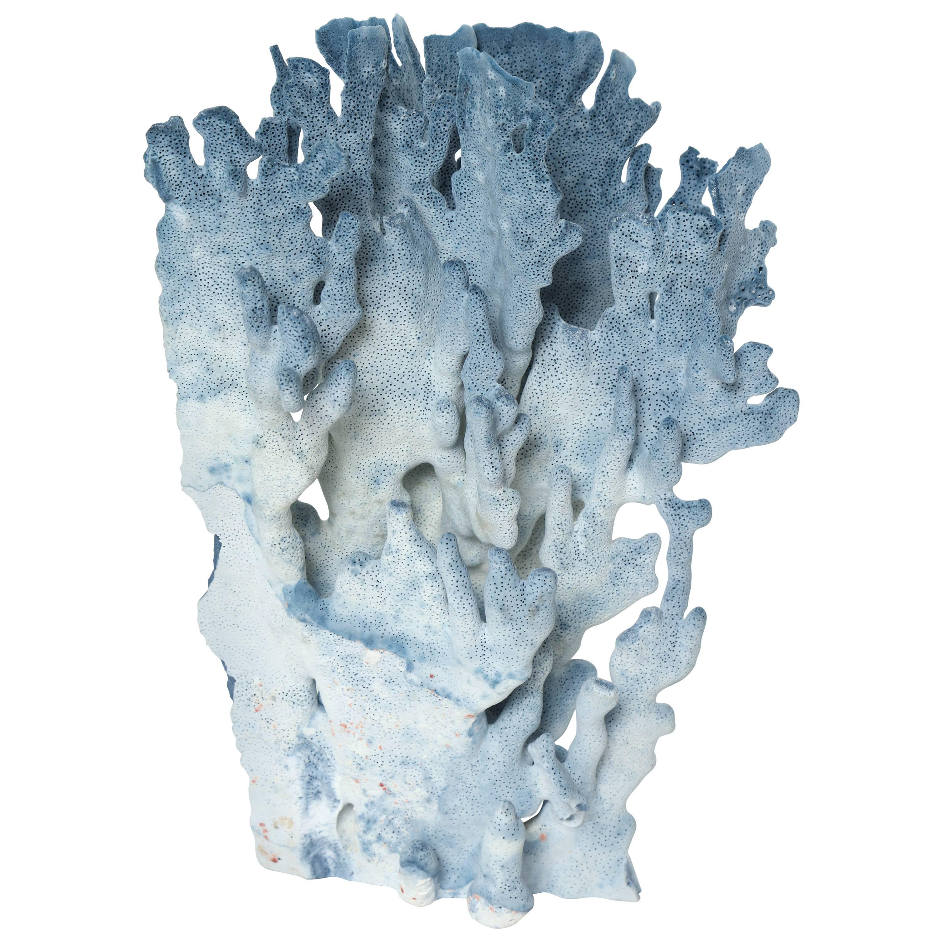 Coral Sculpture, Blue