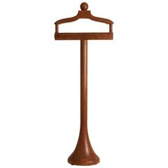French Olive Wood Arts and Crafts Valet 1