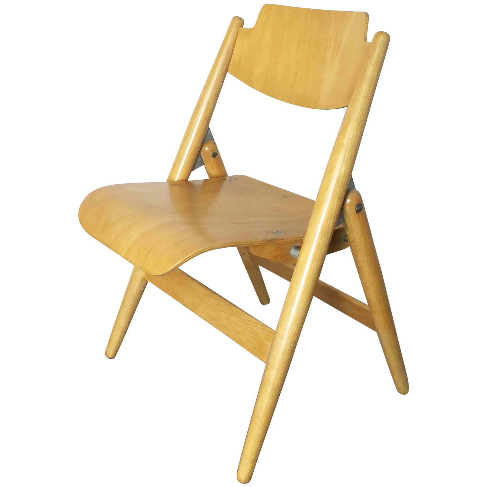 SE18 Children's Chair by Egon Eiermann for Wilde & Spieth, 1960s