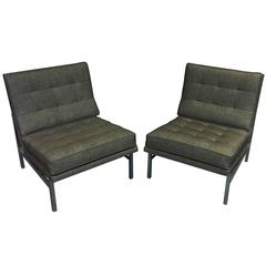 Pair of Florence Knoll Lounge Chairs for Knoll, circa 1960s