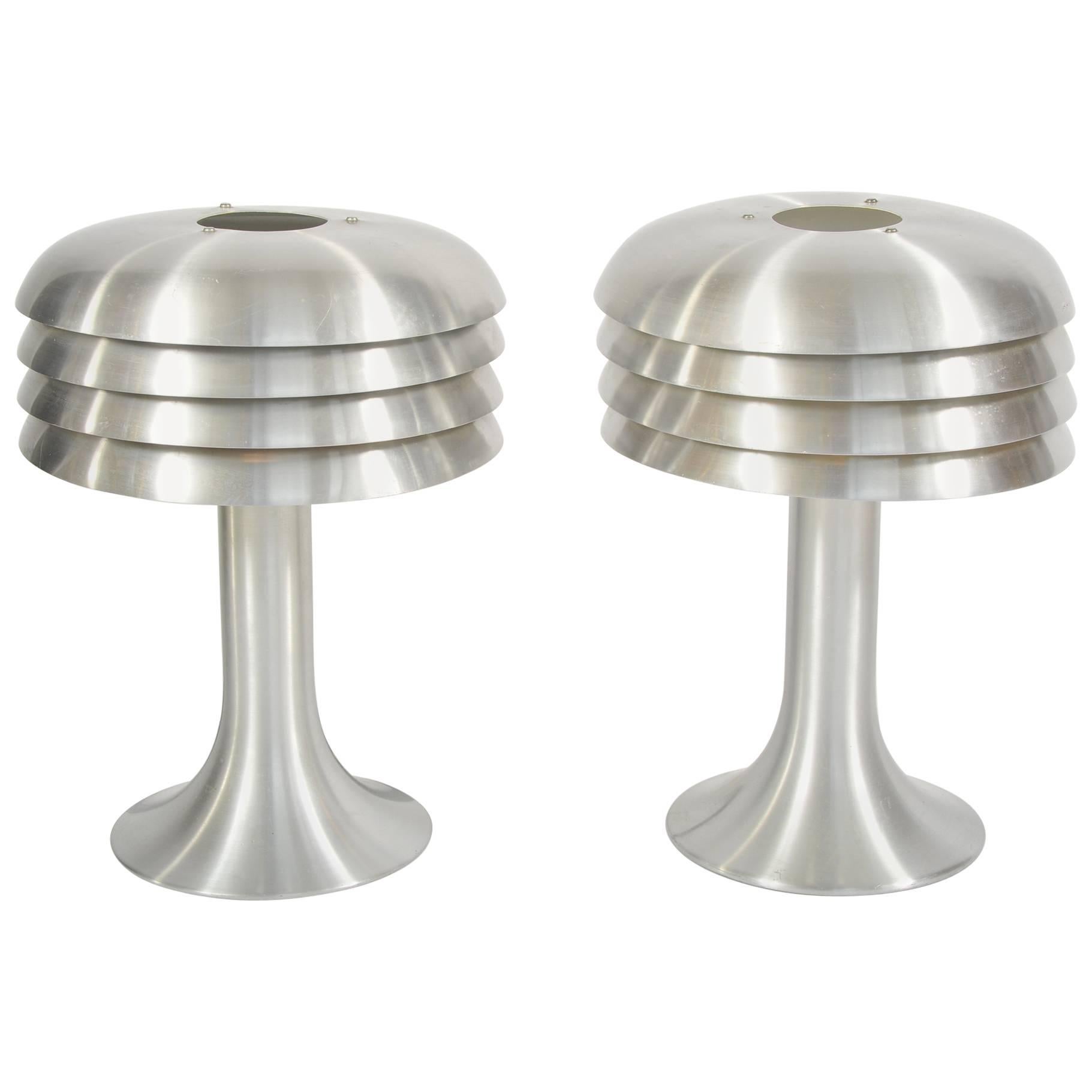 Pair of 1960s Table Lamps by Hans-Agne Jakobsson