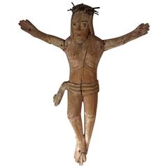 Spanish Colonial Christ Carving