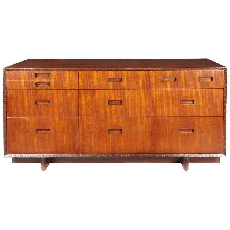 Frank Lloyd Wright Dresser For Heritage Henredon From The