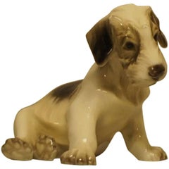 Vintage Dahl Jensen Puppy, Fantastic Quality, Rare Collectors Piece