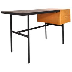 Vintage Desk CM141 by Pierre Paulin for Thonet, France, circa 1950