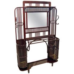 PORTE MANTEAUX EN THONET ART NOUVEAU DE JOSEF HOFFMANN VIENNE c.1905