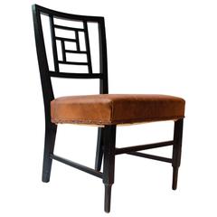 E W Godwin Anglo-Japanese Ebonized Chair 6
