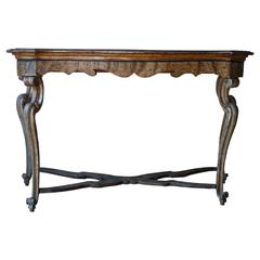 Italian Painted Console, circa 1840