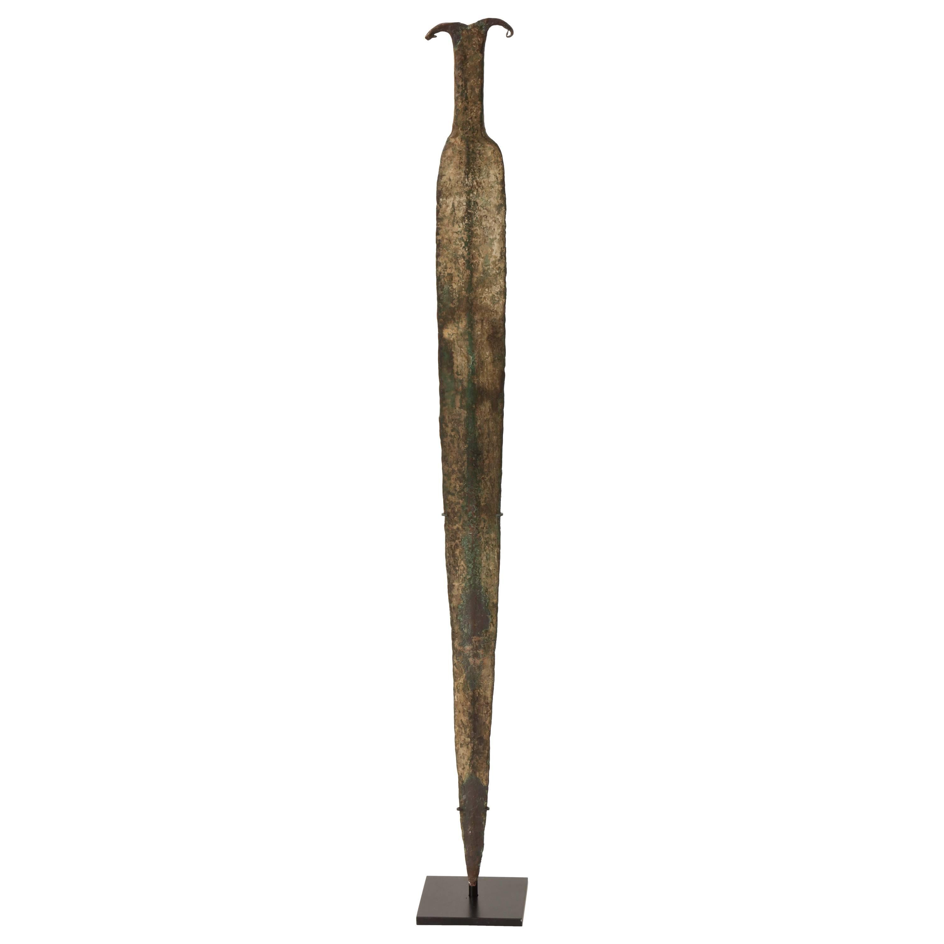 Bronze Sword, First Millennium BC For Sale