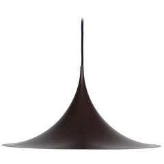 'Semi' Pendant Lamp or 'Witch Hat' by Fog and Mørup, Denmark, 1960s