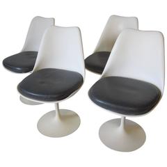 Eero Saarinen Tulip Side Chairs by Knoll