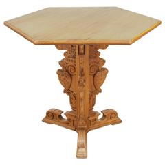 19th Century Renaissance Style Center Table