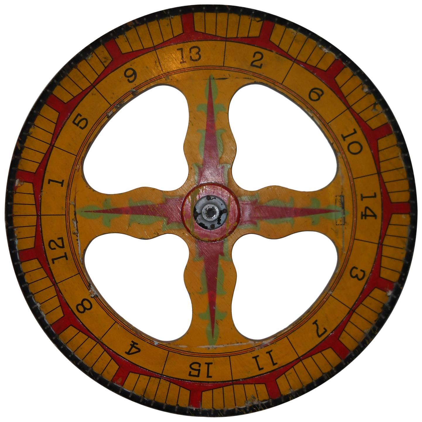 Carnival Game Wheel at 1stDibs