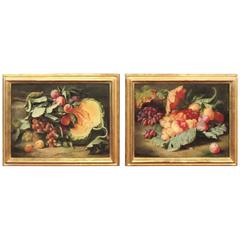 Original Pair of Dutch Master Style Still Life Oil Paintings 5