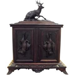 19th Century Black Forest Bullet Cabinet