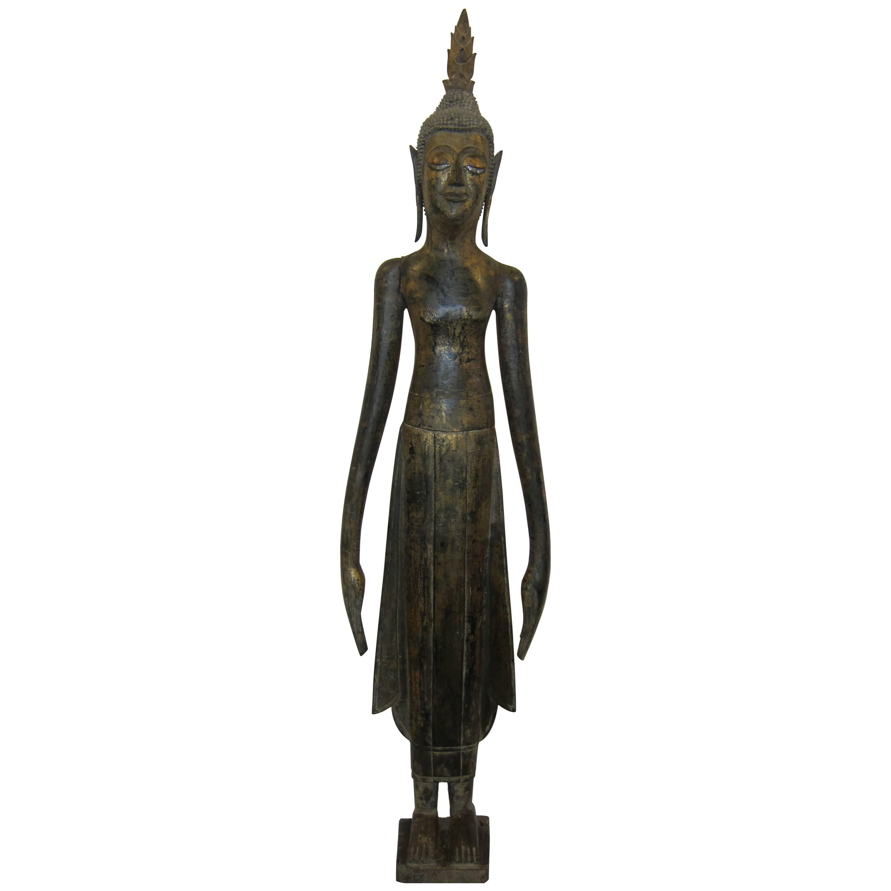 19th Century Lao Buddha Statue