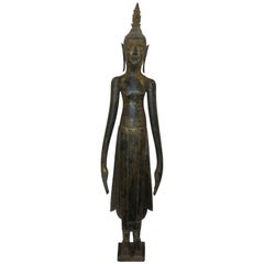 19th Century Lao Buddha Statue
