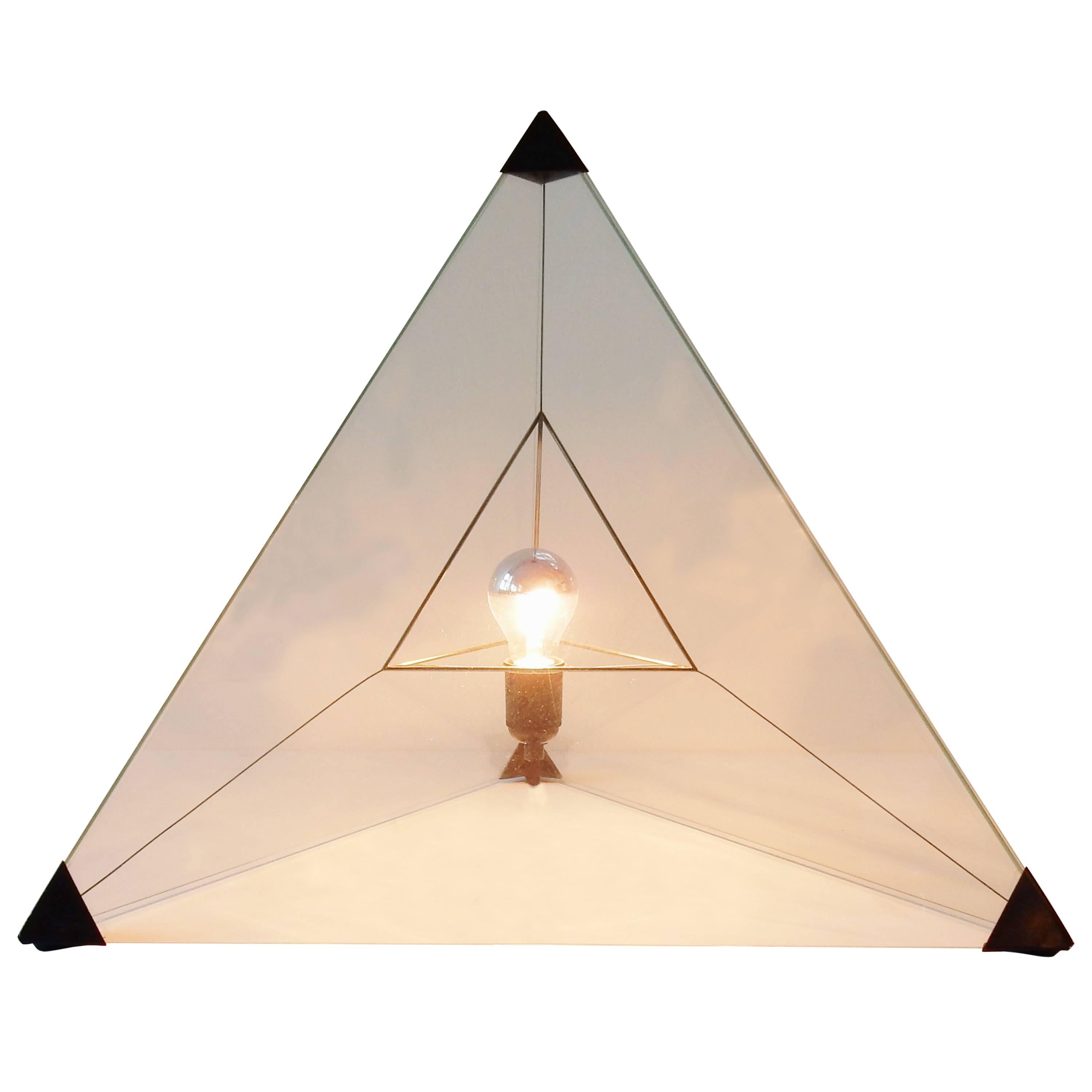 Lampe de table ou lampadaire « Tetrahedron », design néerlandais, années 1970