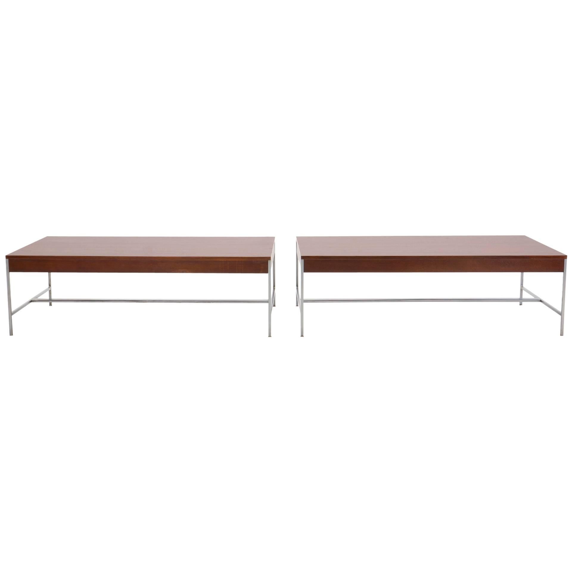 Matched Pair of George Nelson Coffee Tables