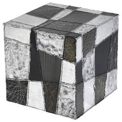 Paul Evans "Argente" Cube Side Table
