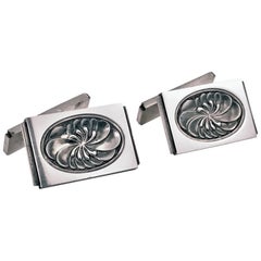 Gemelos Georg Jensen de plata esterlina, Dinamarca, Post 1945