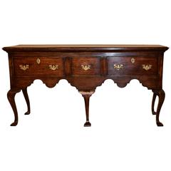 18th Century English Oak Sideboard