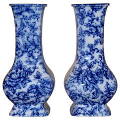 Antique 19th Century Pair of "Cavendish" Vases