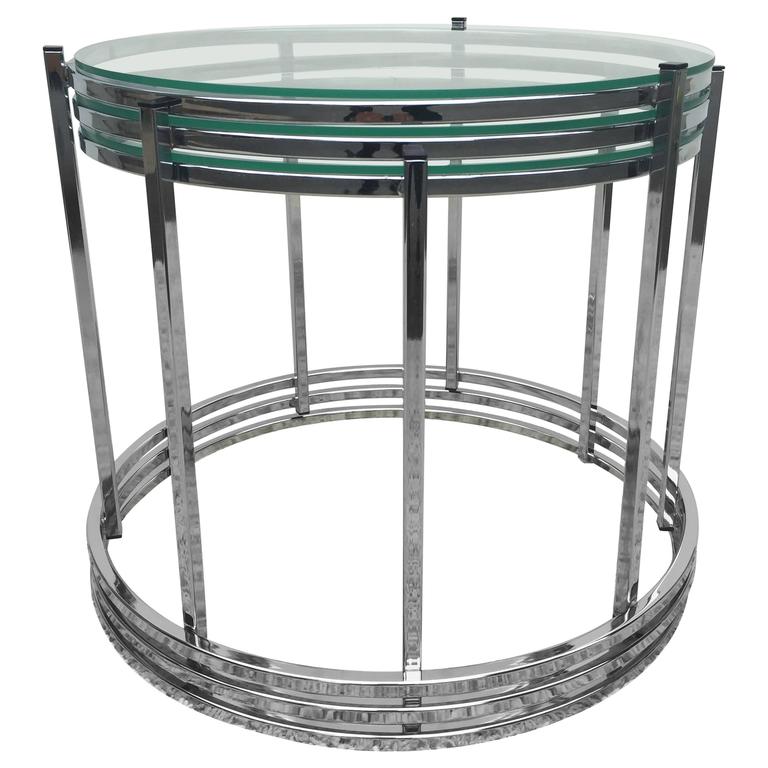 Milo Baughman Style Chrome Glass Stacking Nesting Side Tables For At 1stdibs - Chrome Nesting Coffee Tables Milo Baughman Style Chrome Glass Stacking Nesting Side Tables For At 1stdibs - Chrome Nesting Coffee Tables