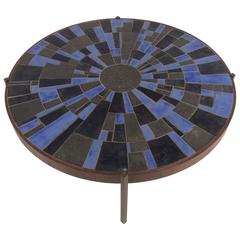 Spectacular Amphora Ceramic Coffee Table, circa 1960, Belgium